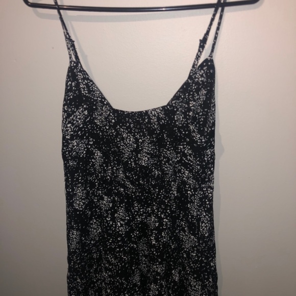 Small Black Dress with white dot pattern - Picture 6 of 6